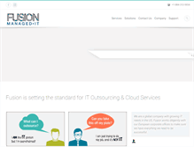 Tablet Screenshot of fusionmanagedit.com